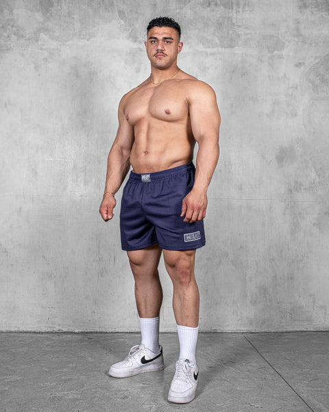 TRAINING SHORTS – PATCH / NAVY BLUE