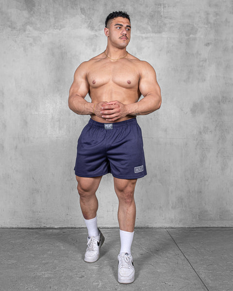 TRAINING SHORTS – PATCH / NAVY BLUE