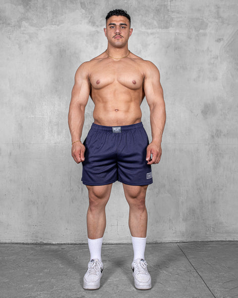 TRAINING SHORTS – PATCH / NAVY BLUE