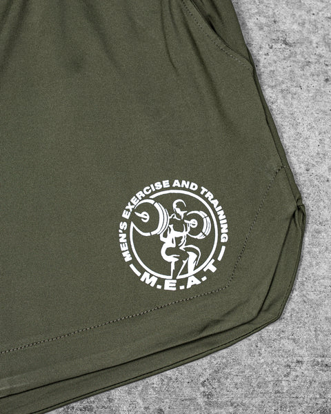 LIFTING SHORTS – CLASSIC / FOREST GREEN