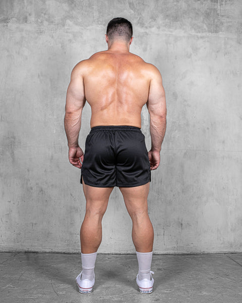 LIFTING SHORTS – MESH / BLACK