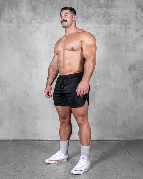 LIFTING SHORTS – TONE / ALL BLACK