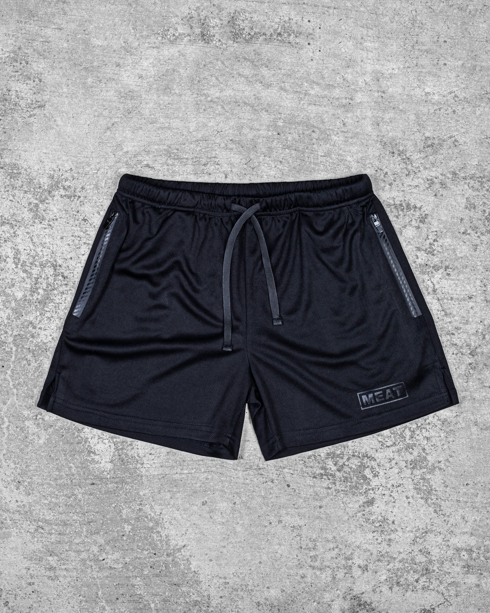 SQUATTING SHORTS – TONE / ALL BLACK