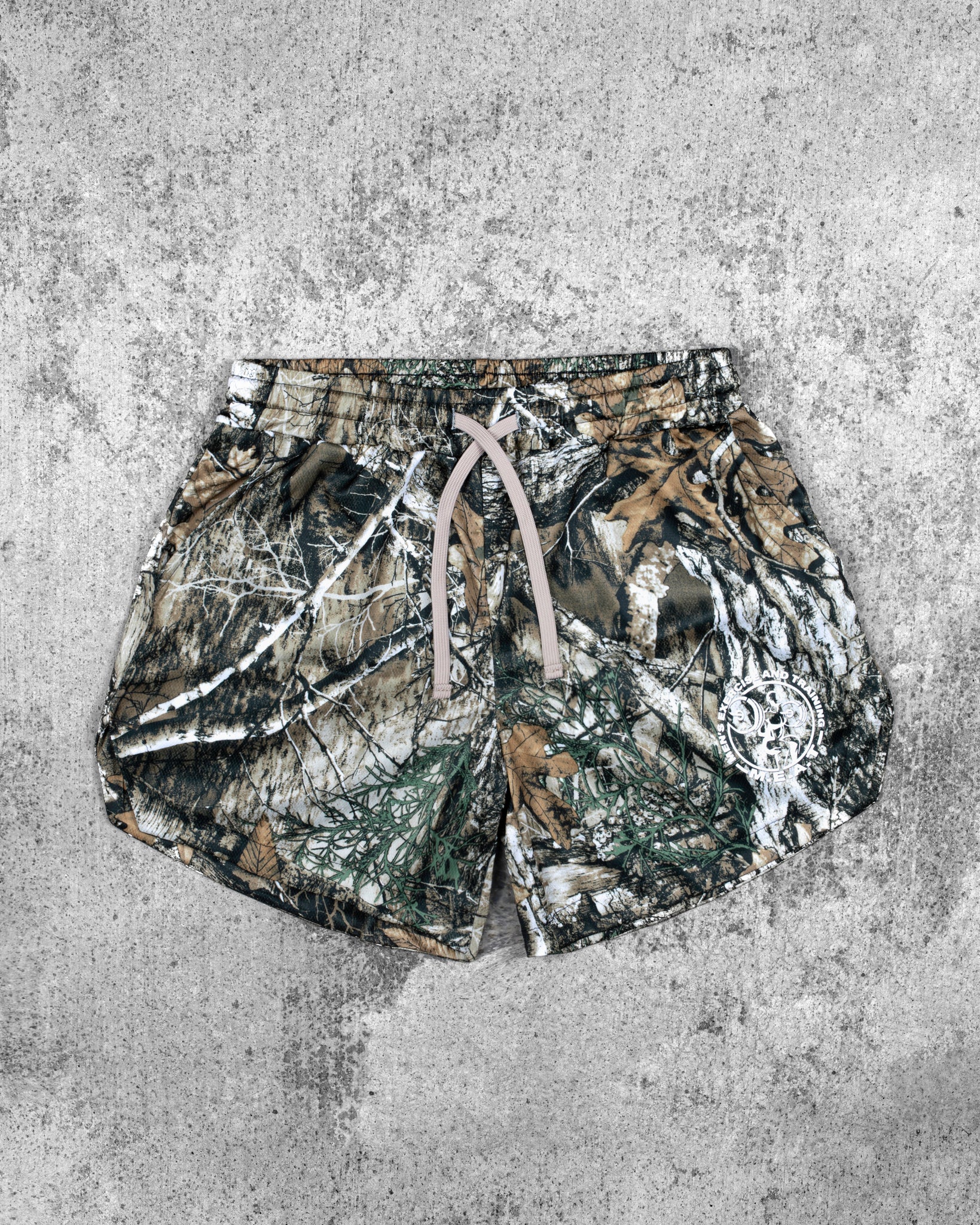 LIFTING SHORTS – PRINT / CAMO FOLIAGE