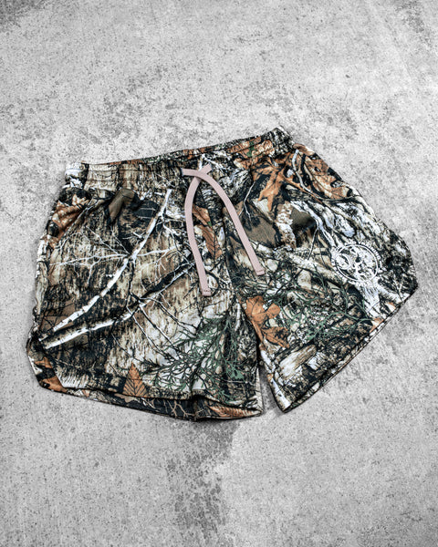 LIFTING SHORTS – PRINT / CAMO FOLIAGE