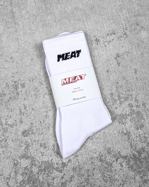 LIFTING CREW SOCKS – LEGACY / WHITE