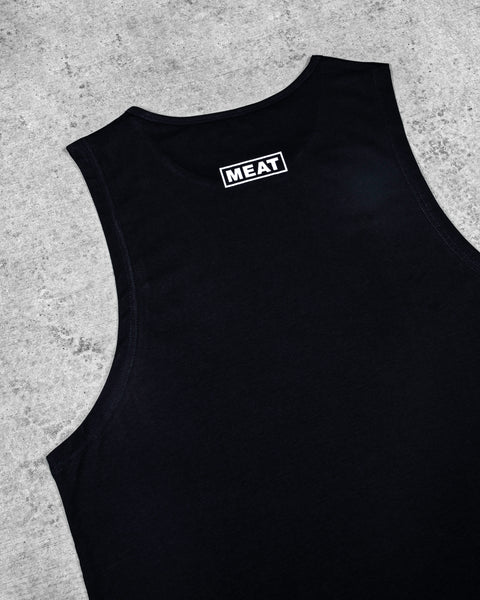 LOOSEFIT MUSCLE TANK – CLASSIC / BLACK