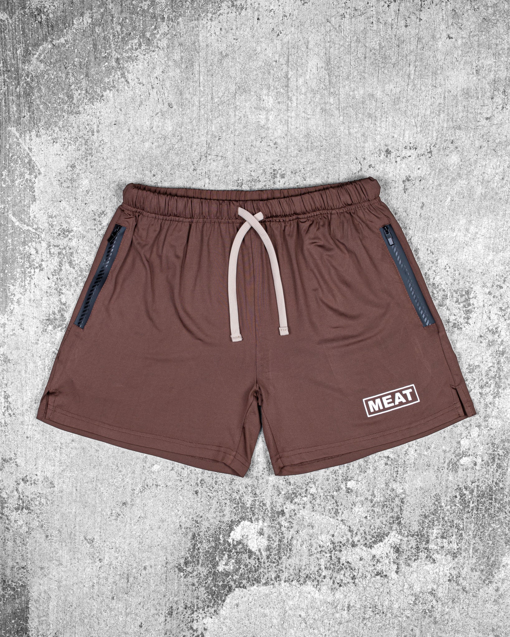 SQUATTING SHORTS – CLASSIC / BROWN