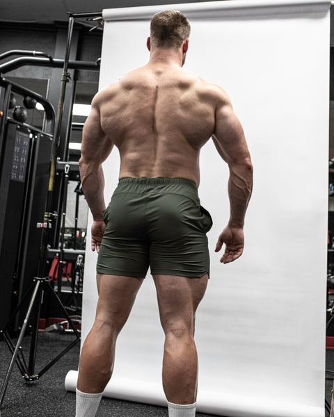 BENCHING SHORTS – CLASSIC / MOSS GREEN